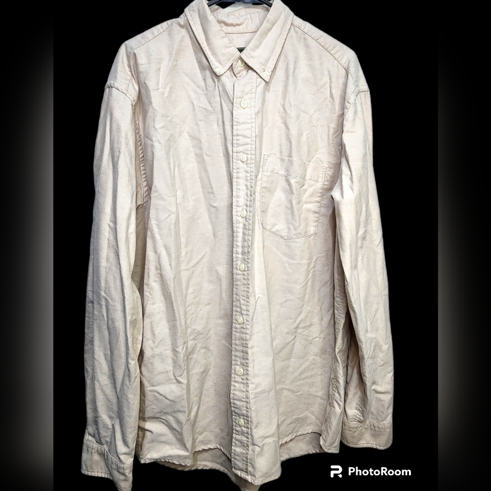 Eddie Bauer Button Up Mens Shirt Large Tall